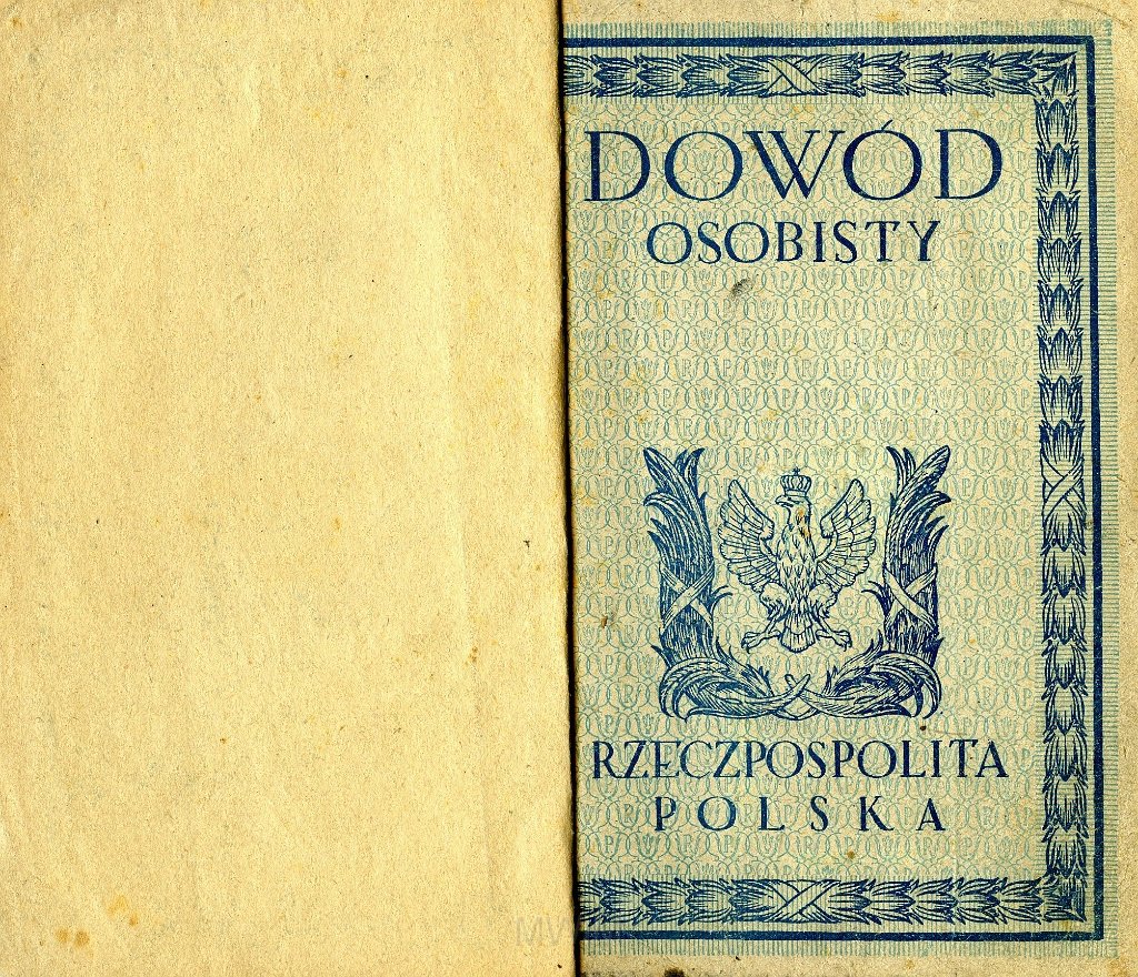 KKE 5671-2.jpg - Dok. Dowód osobisty Antoniego Graszko, Wilno, 29 VII 1922 r.